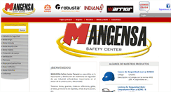 Desktop Screenshot of mangensa.com